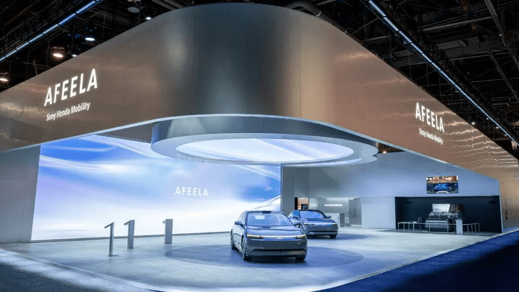 Sony Honda Booth