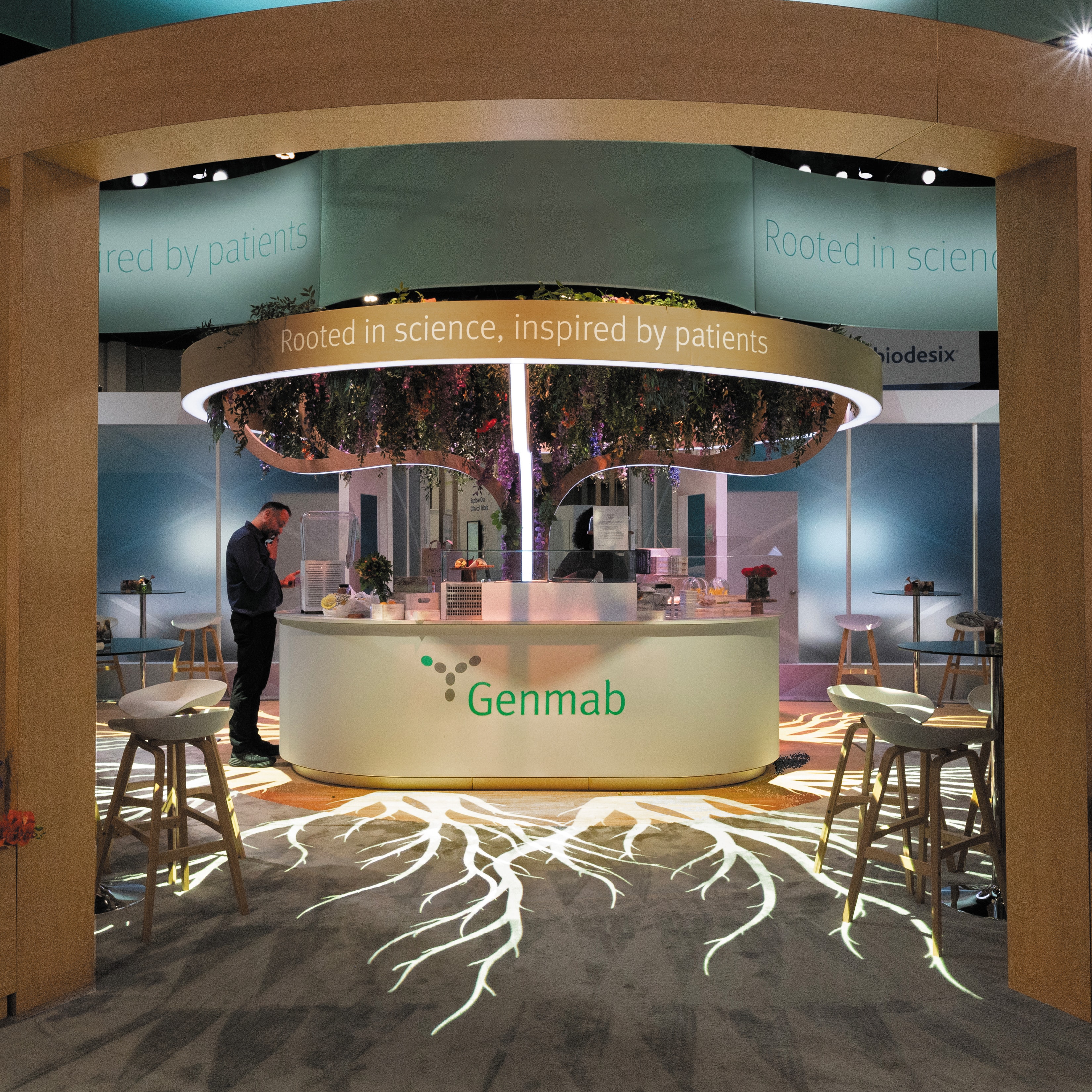 Genmab Genmab booth
