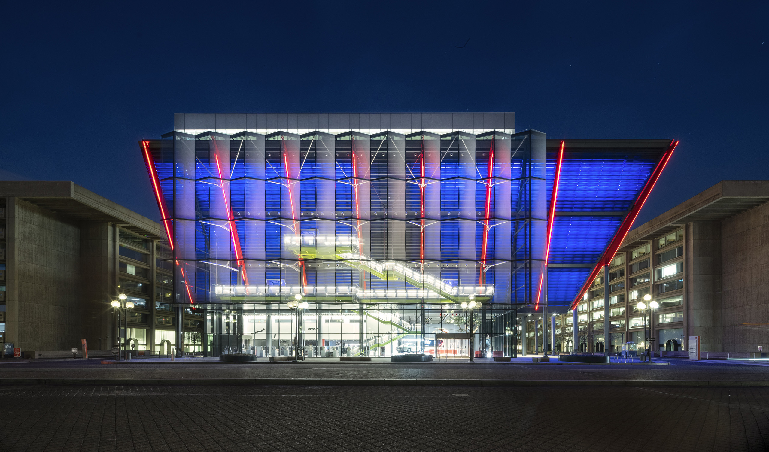 International Spy Museum. Lighting design by Available Light, Inc.